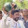 Vadodara Municipal Corporation Result: Lone Independent Harish Patel wins in VMC, flaunts watermelon symbol