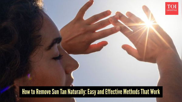 How to Remove Sun Tan Naturally