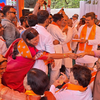 BJP camp celebrates in Vadodara