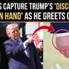 Article image for: 'Discoloured' Hand? Trump's Appearance Reignites Health Concerns As King <i class="tbold">Charle</i>s Visits U.S.