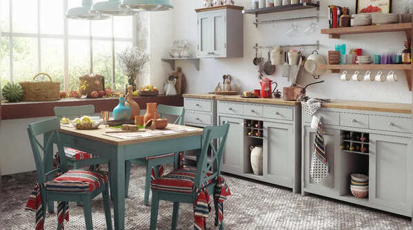 Optimize the light reflection in the kitchen