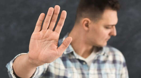 You treat "no" like a full sentence