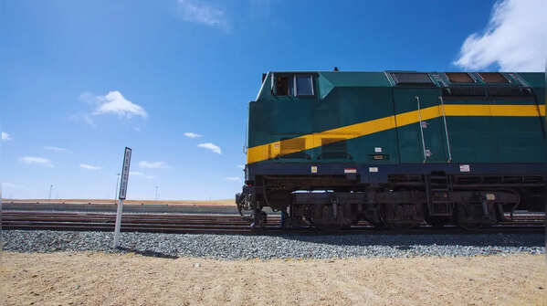 Shanghai-Lhasa Train in China