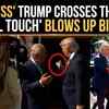 Article image for: Trump Under Fire For ‘Royal Touch’; POTUS Accused Of Breaking Protocol With King <i class="tbold">Charle</i>s III