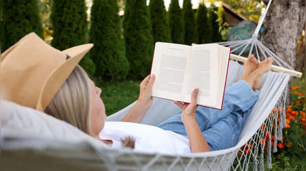If you have a garden and books, you already have enough
