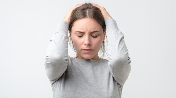 She blamed stress, her hormones told another story
