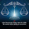 Article image for: Libra Horoscope Today, April 30, 2026: Be careful when taking an excursion