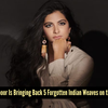 Article image for: <i class="tbold">Rhea Kapoor</i> Is Bringing Back Heritage Indian Weaves