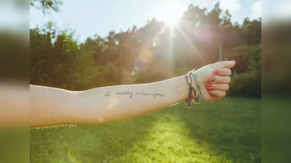 Tattoos done during emoional phases