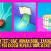 Article image for: Personality test: Boat, human book, leaking drum? The picture you choose reveals your secret desire