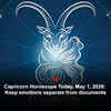 Article image for: Capricorn Horoscope Today, May 1, 2026: Keep emotions separate from documents