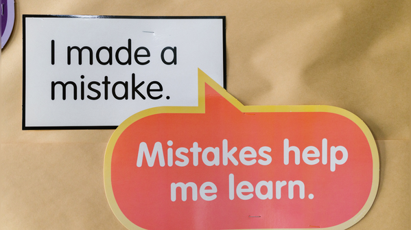 Turning every mistake into a big issue