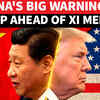 Article image for: 'Do Not Risk...': China's RED HOT Warning To Trump Ahead Of Beijing Trip; Xi Draws Taiwan Redline