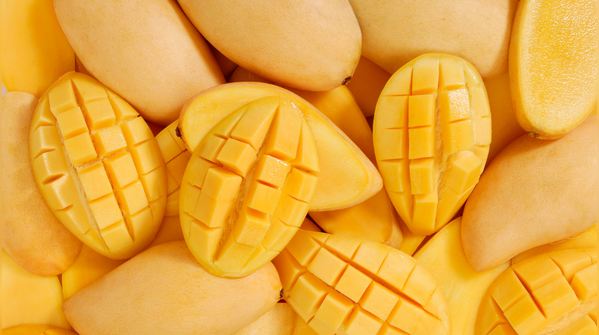 Ripe mango: Sweet, but needs caution