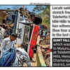 Article image for: KSRTC bus topples in MM Hills; 30 passengers injured