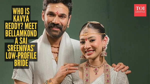 Meet Kavya Reddy: Bellamkonda Sai Sreenivas’ low-key bride winning the internet