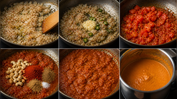 Step 3: Make the base gravy