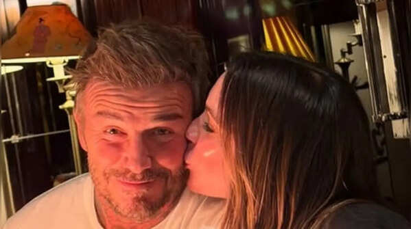 Victoria Beckham and David Beckham renewed their vows in January 2017