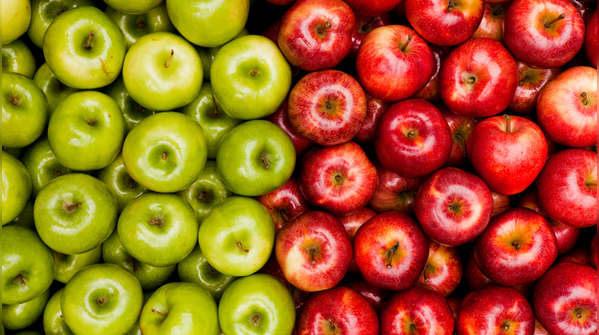 Green apples: sharper taste, tighter sugar control
