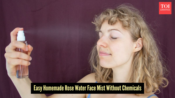 Make Your Own Rose Water Face Mist