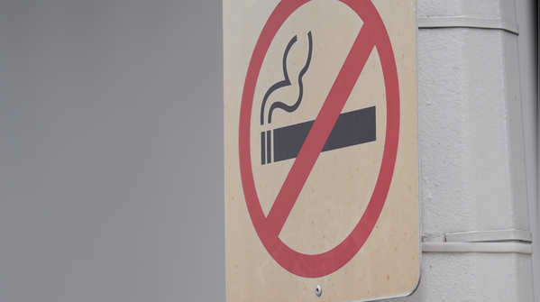 Smoking is off-limits