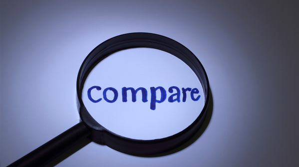 4. Comparing them with others