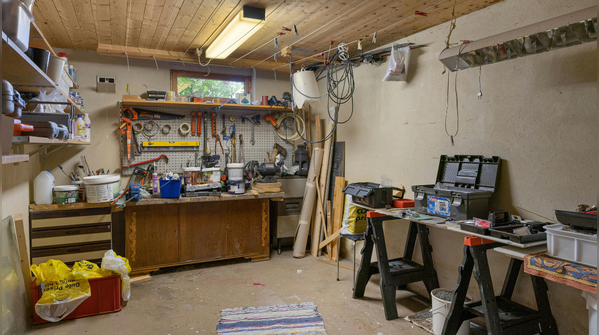 Garages and storage areas