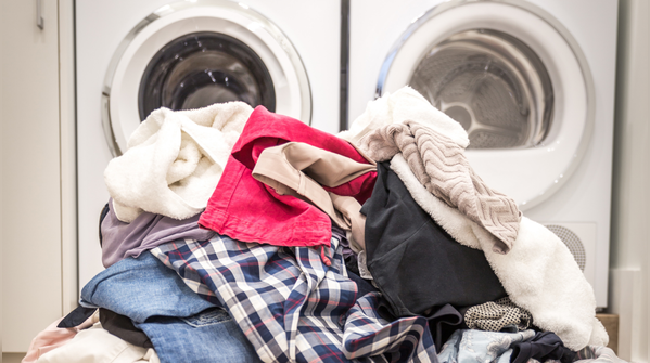 Laundry rooms and bathrooms