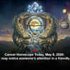 Article image for: Cancer Horoscope Today, May 6, 2026: Singles may notice someone’s attention in a friendly setting