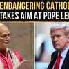 Article image for: Trump’s New Swipe At Pope Sparks Fresh Clash Ahead Of Key Talks | WATCH