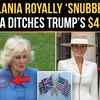 Article image for: Camilla’s $40K Brooch Switch Raises Eyebrows After Gift From <i class="tbold">melania trump</i>