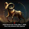 Article image for: Aries Horoscope Today, May 7, 2026: Don’t mix emotion with expense