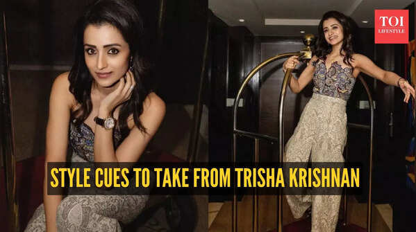 Style takeaways from Trisha Krishnan