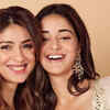 Ananya Panday and Bhavana Pandey