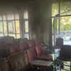 Article image for: Student hall at Derabassi govt college goes up in flames