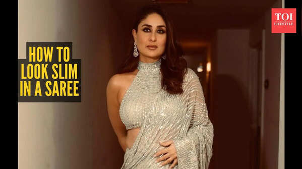 5 smart style hacks to look slimmer in a saree
