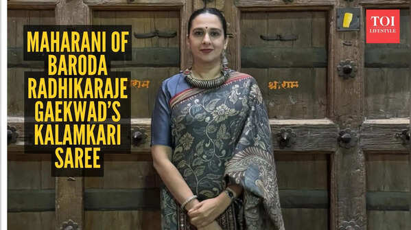 Radhikaraje Gaekwad continues to prove that nobody does sarees quite like Indian royalty