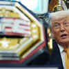 Article image for: Trump invites UFC fighters to Oval Office and unveils never-seen-before Freedom 250 White House fight belt