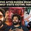 Article image for: AlluArjun's wife Sneha Reddy and father visit Pushpa stampede victim Sritej, fans react emotionally