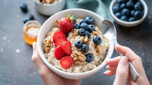 Walnuts and berries
