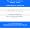 Tripura Board Result 2026: Official website likely to host results today at 12 PM