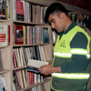 Article image for: Trash to treasure: Garbage workers created a 40,000-book library from books people threw away