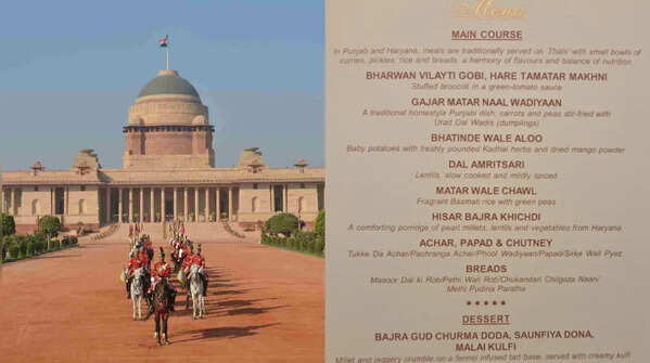What was so special about the Punjabi and Haryanvi menu