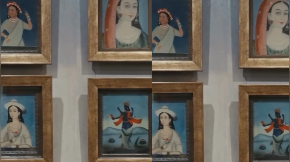 Indian paintings are the stars of the show