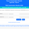 TBSE 10th Result 2026: Madhyamik results declared for nearly 38,000 students