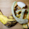 Banana peels for potassium richness