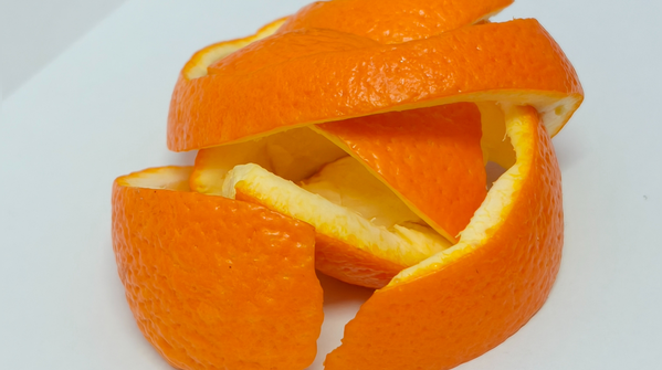 Orange peels for a nitrogen boost