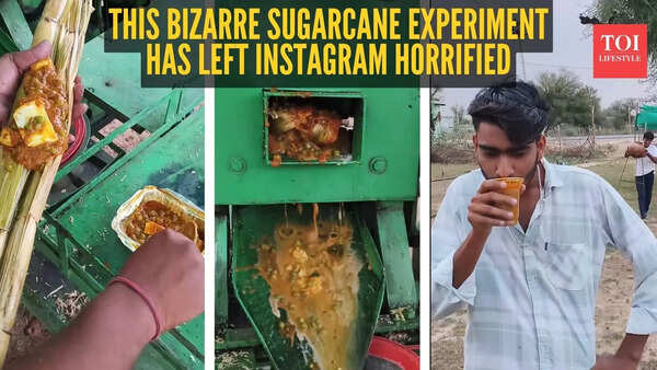 ‘Matar Paneer Juice’ to internet meltdown: This bizarre sugarcane experiment has left Instagram horrified and entertained