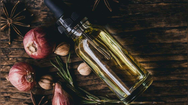 Onion oil for hair fall