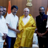 Tamil Nadu Government Formation: Vijay's photo of meeting governor for third time after backing from Left